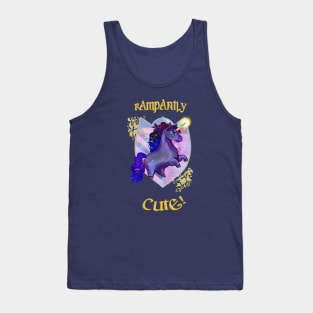 Unicorn Rampantly Cute! Tank Top